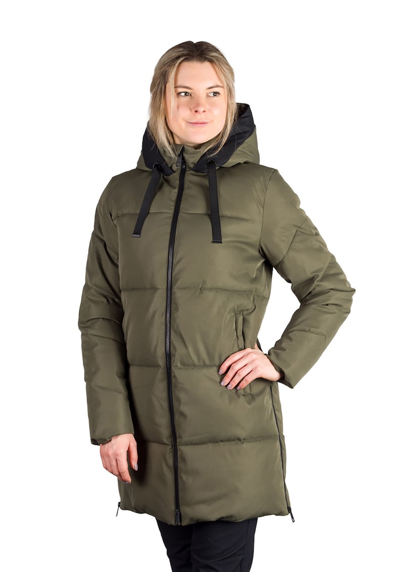 Jacheta scurta cu gluga Arya