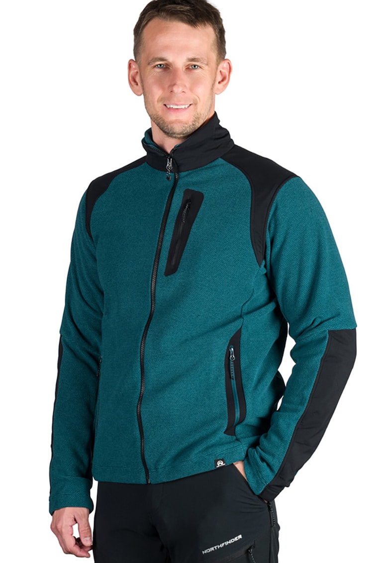 Bluza de trening cu fermoar pentru trekking Szymon