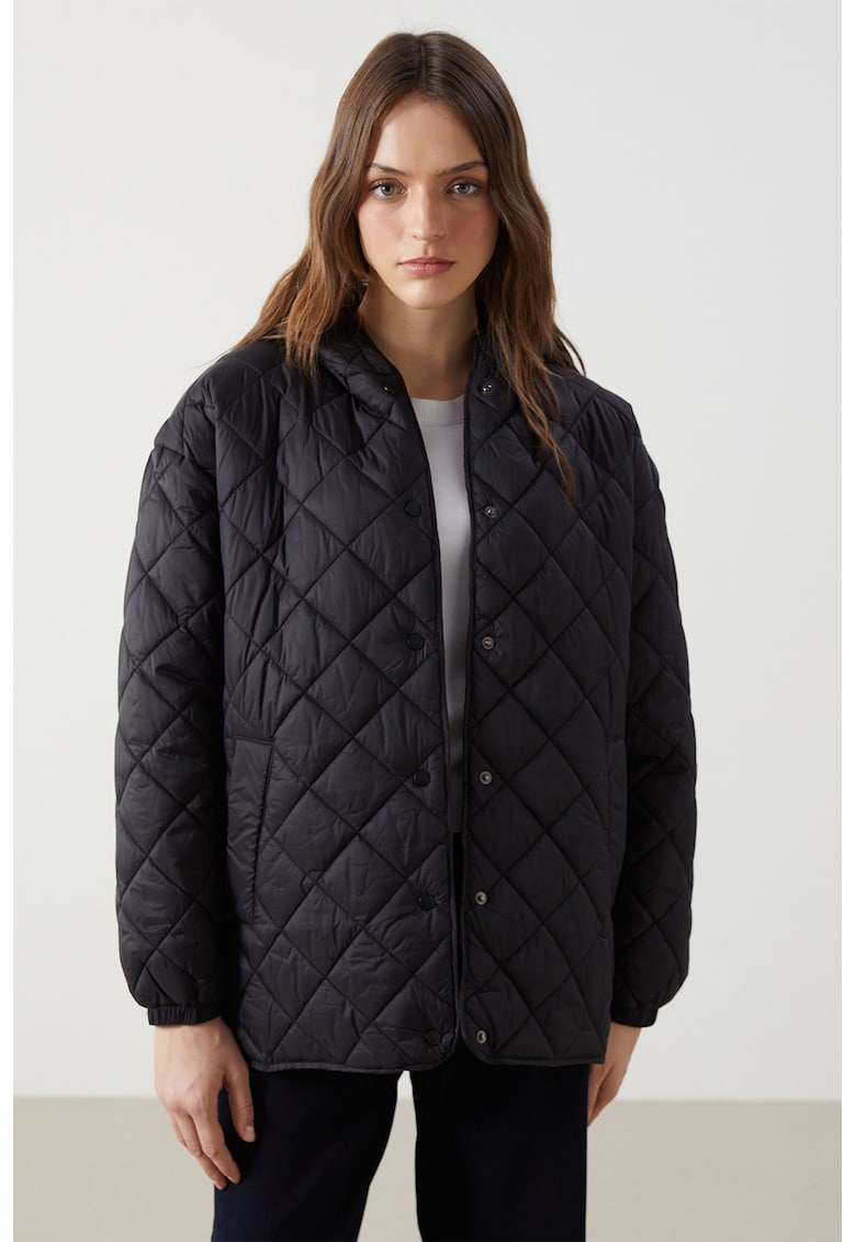 Geaca supradimensionata matlasata