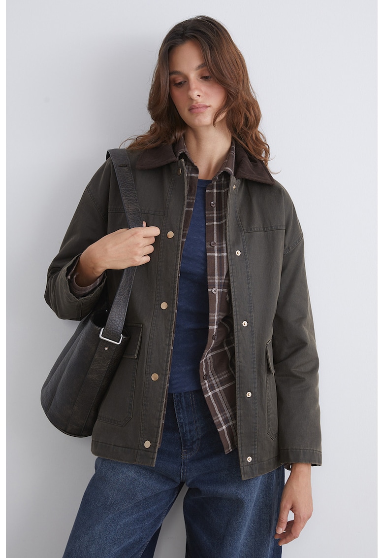 Jacheta uni cu buzunare laterale