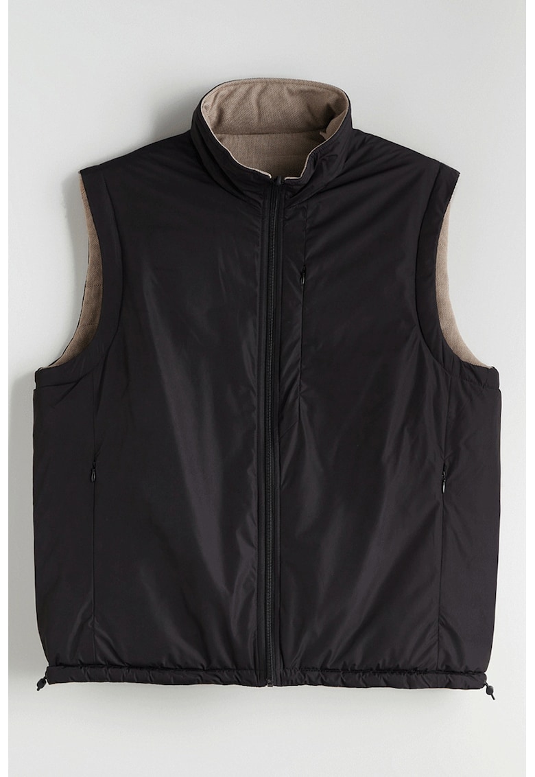 Vesta reversibila cu guler mediu