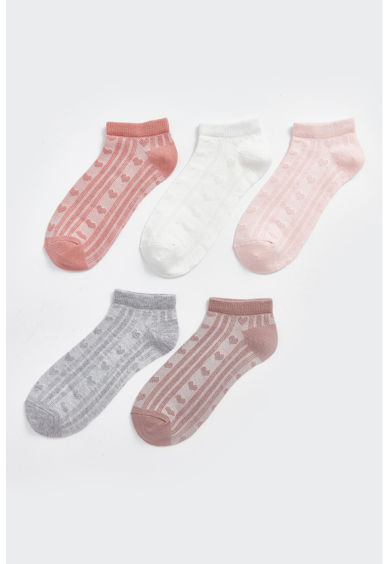 Set de sosete pana la glezna - 5 perechi