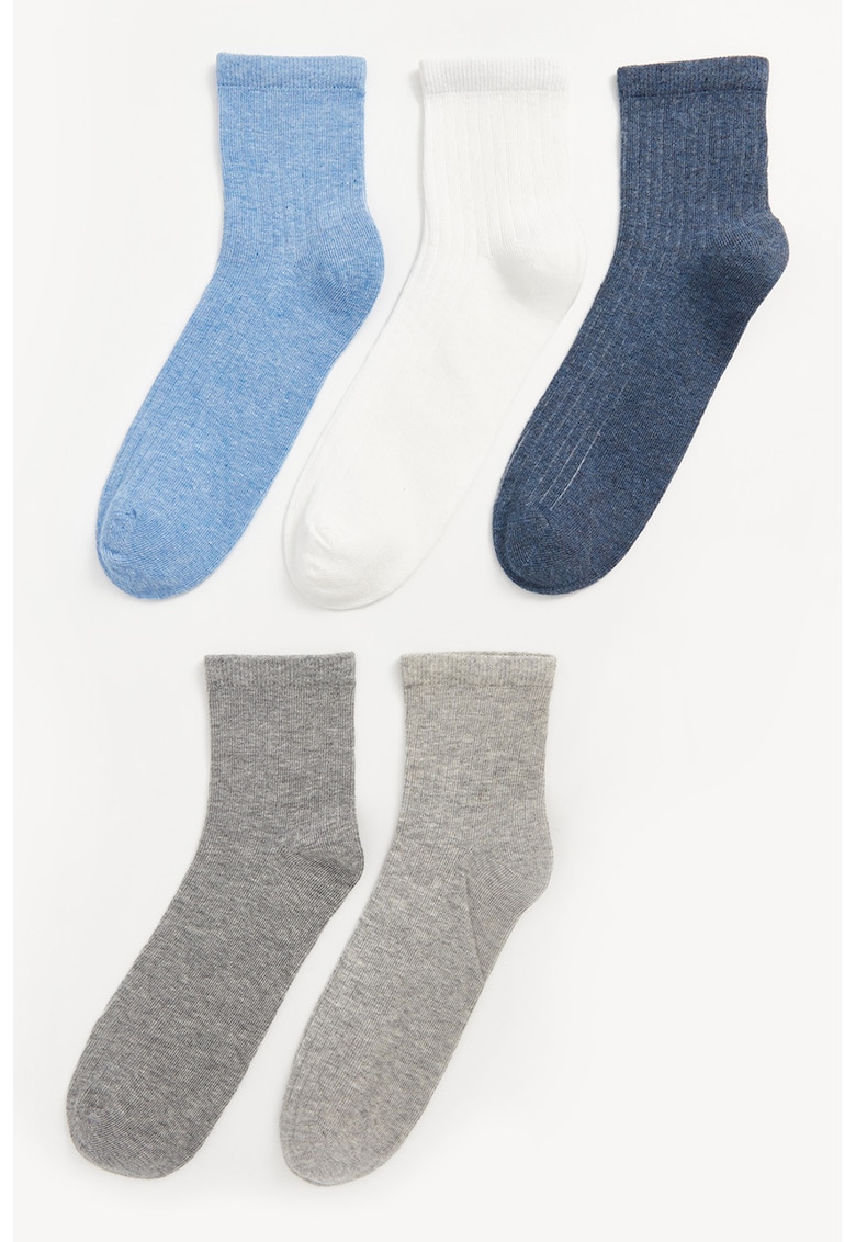 Set de sosete lungi din amestec de bumbac - 5 perechi