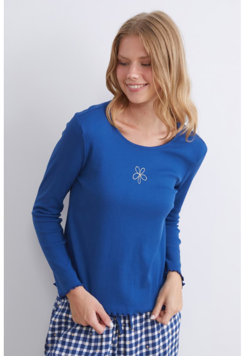 Pijama lunga in carouri