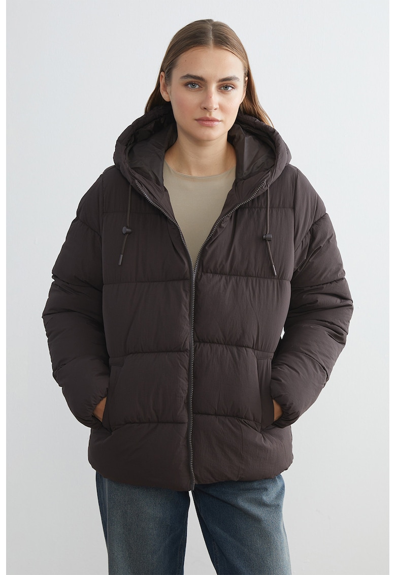 Geaca din nailon cu vatelina