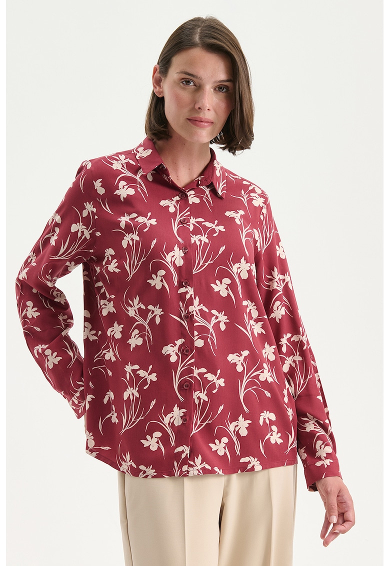 Camasa cu model si guler clasic Camasa cu model si guler clasic