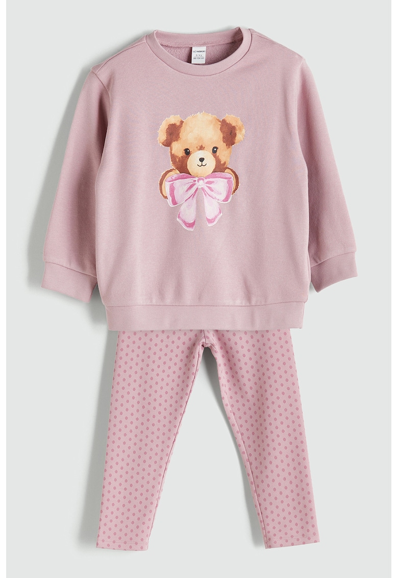 Set de bluza de trening si pantaloni - 2 piese Set de bluza de trening si pantaloni - 2 piese