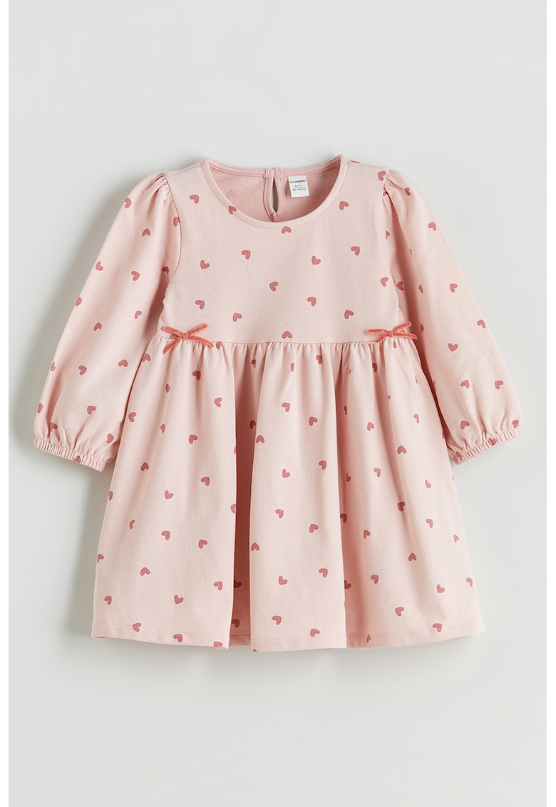 Rochie din bumbac cu model