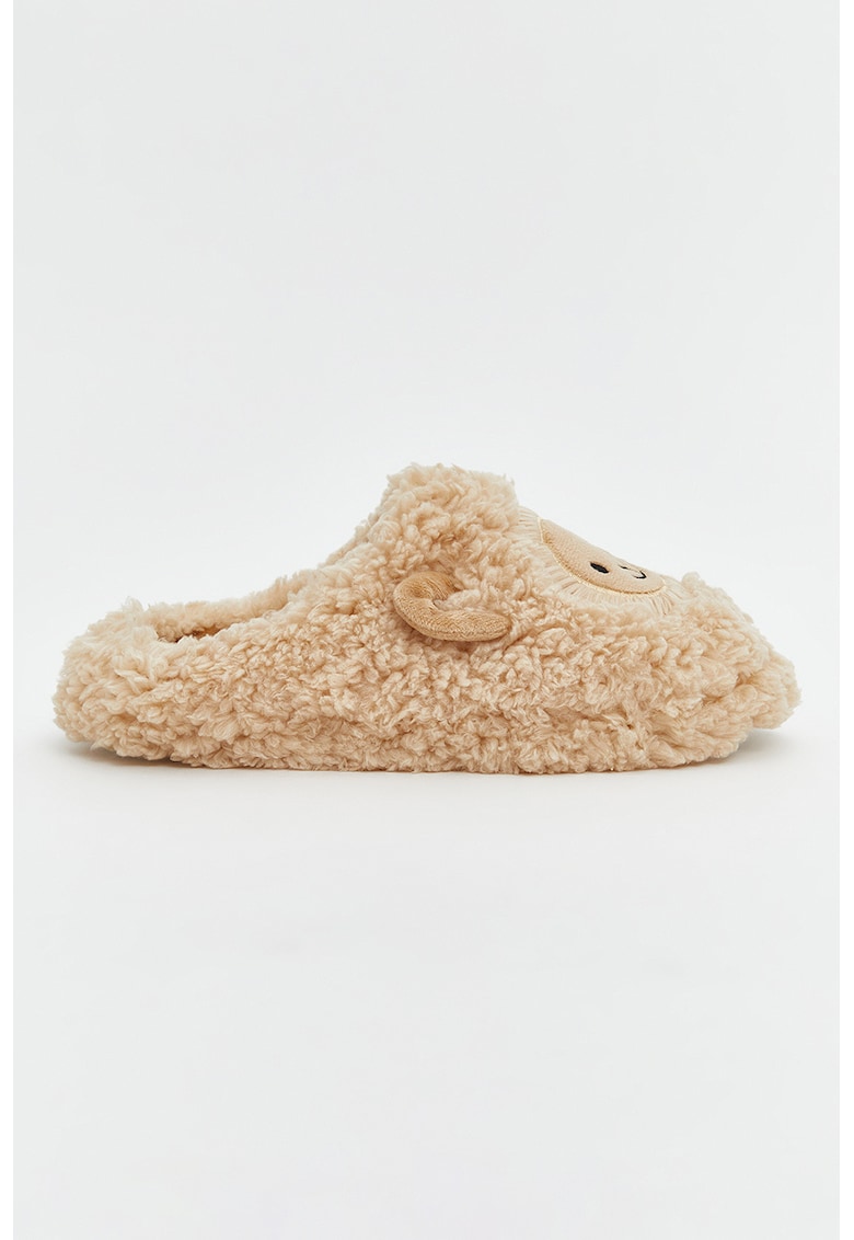 Papuci de casa cu model grafic