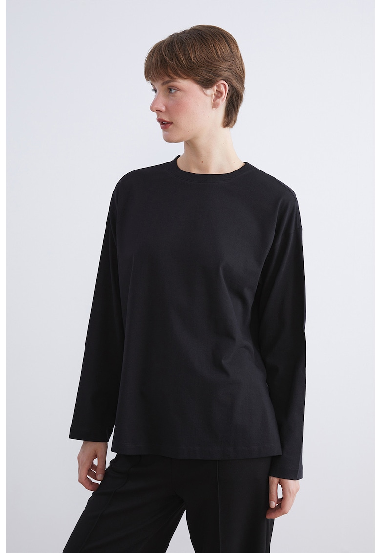 Bluza lejera cu maneci cazute