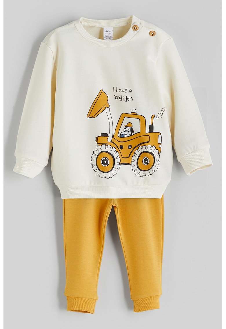 Trening de bumbac cu imprimeu