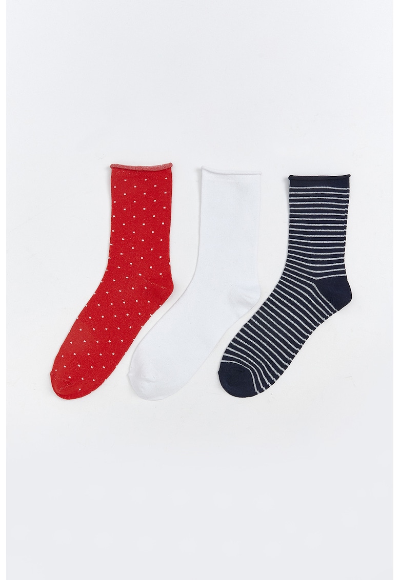 Set de sosete lungi cu model - 3 perechi