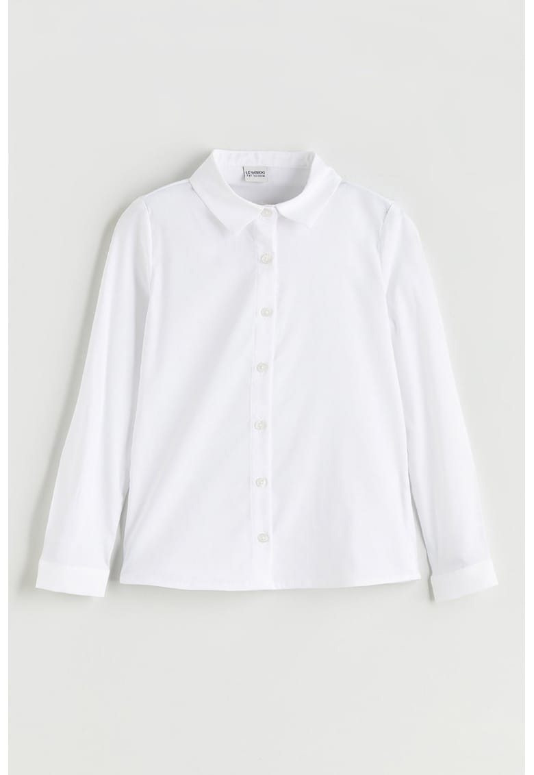 Camasa din amestec de bumbac cu guler clasic