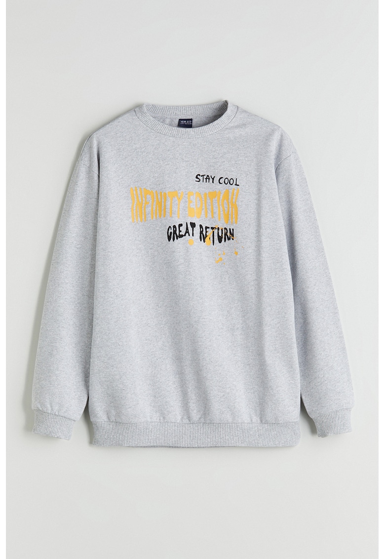 Bluza de trening cu text