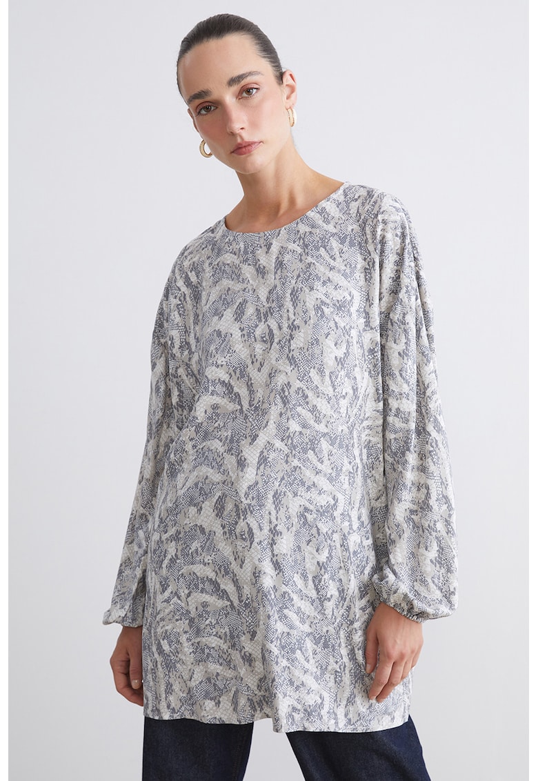 Bluza lejera cu imprimeu