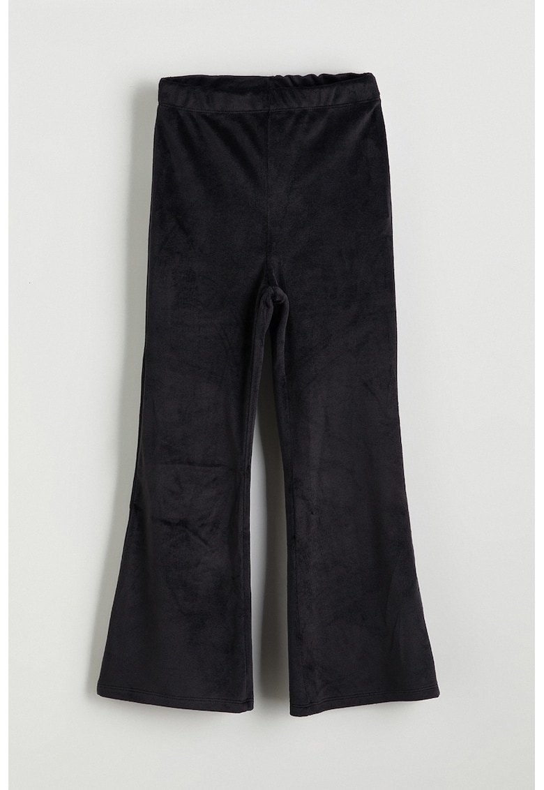 Pantaloni de catifea cu talie elastica