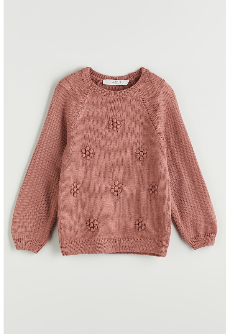 Pulover cu flori brodate