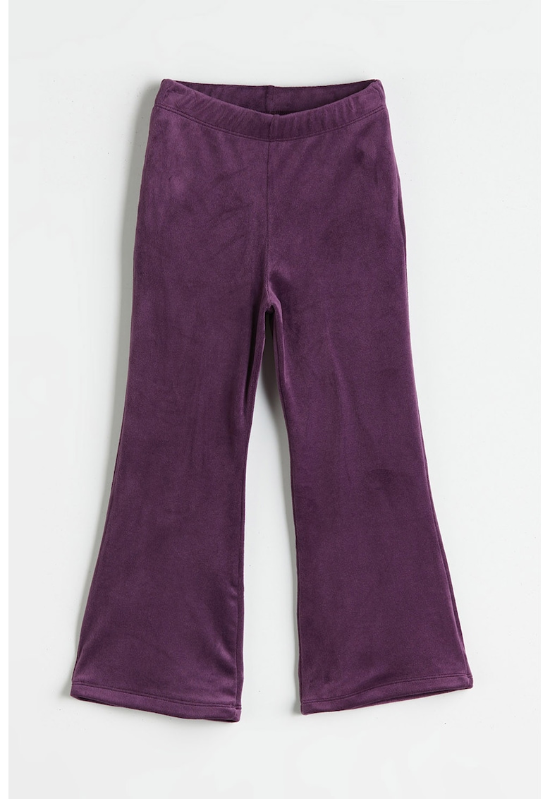 Lc Waikiki Pantaloni evazati de catifea - Violet