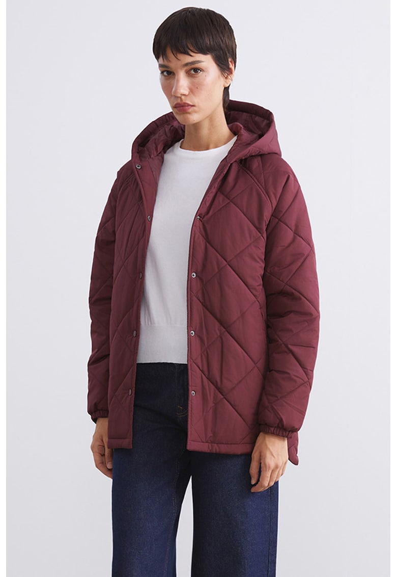 Geaca matlasata cu buzunare laterale Geaca matlasata cu buzunare laterale