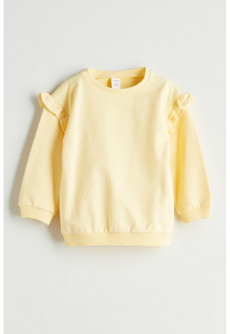 Bluza de trening cu volane