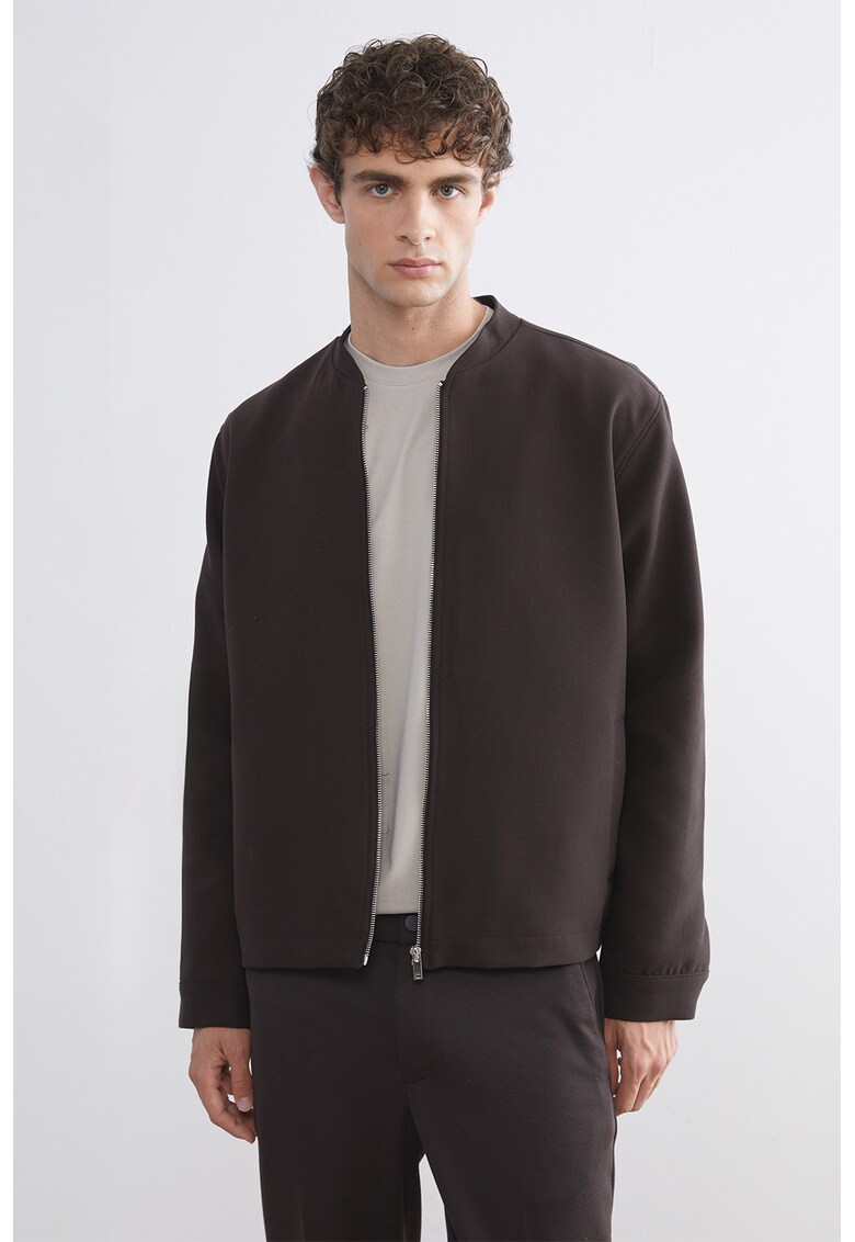 Jacheta uni cu fermoar