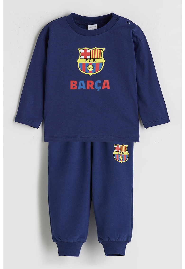 Set de bluza de trening cu imprimeu si pantaloni de trening - 2 piese