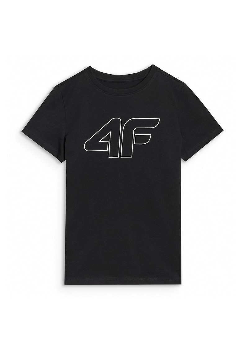 Tricou Fete Bumbac - SS25 - 54679 - Negru