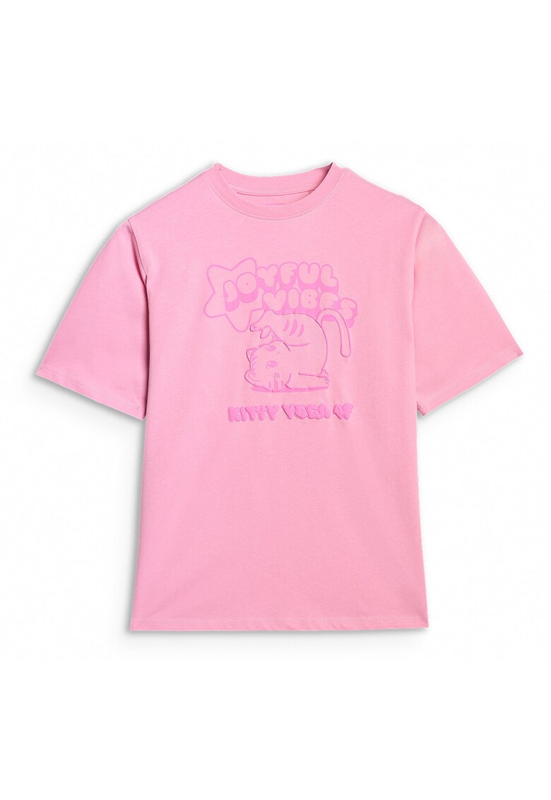 Tricou Oversize Fete Bumbac 10078