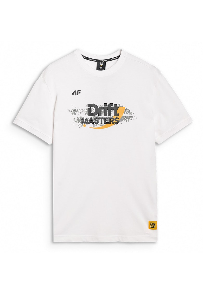 Tricou Unisex Drift Masters Bumbac Drift - Alb