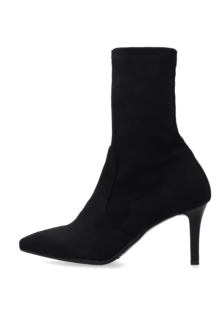 Botine din piele intoarsa ecologica