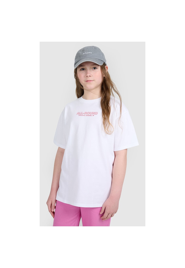 Tricou Oversize Bumbac - 37954 - Alb