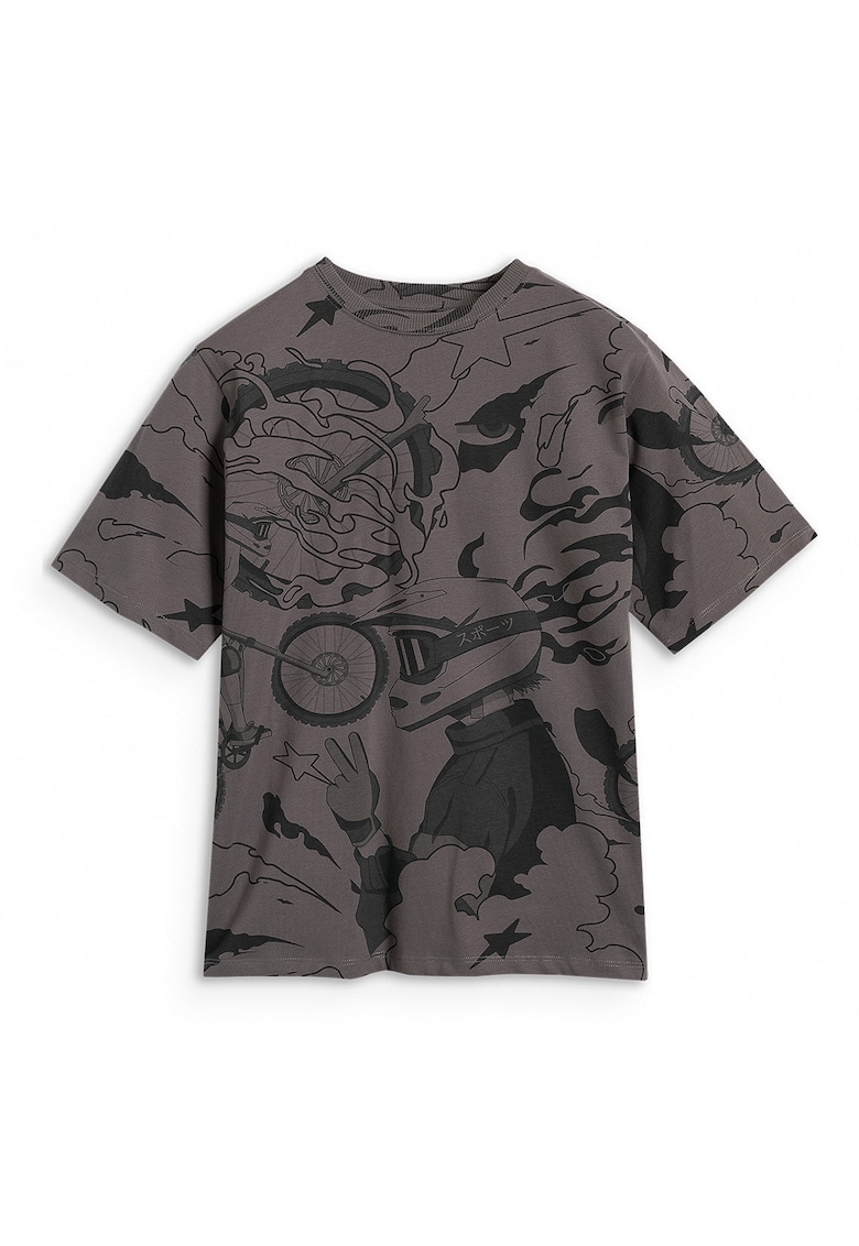 Tricou Baieti 100% Bumbac - Multicolor - Oversize - 76974