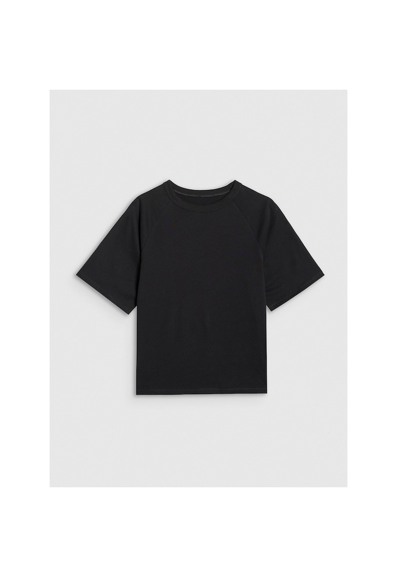 Tricou Junior 100% Bumbac - 89463 - Negru