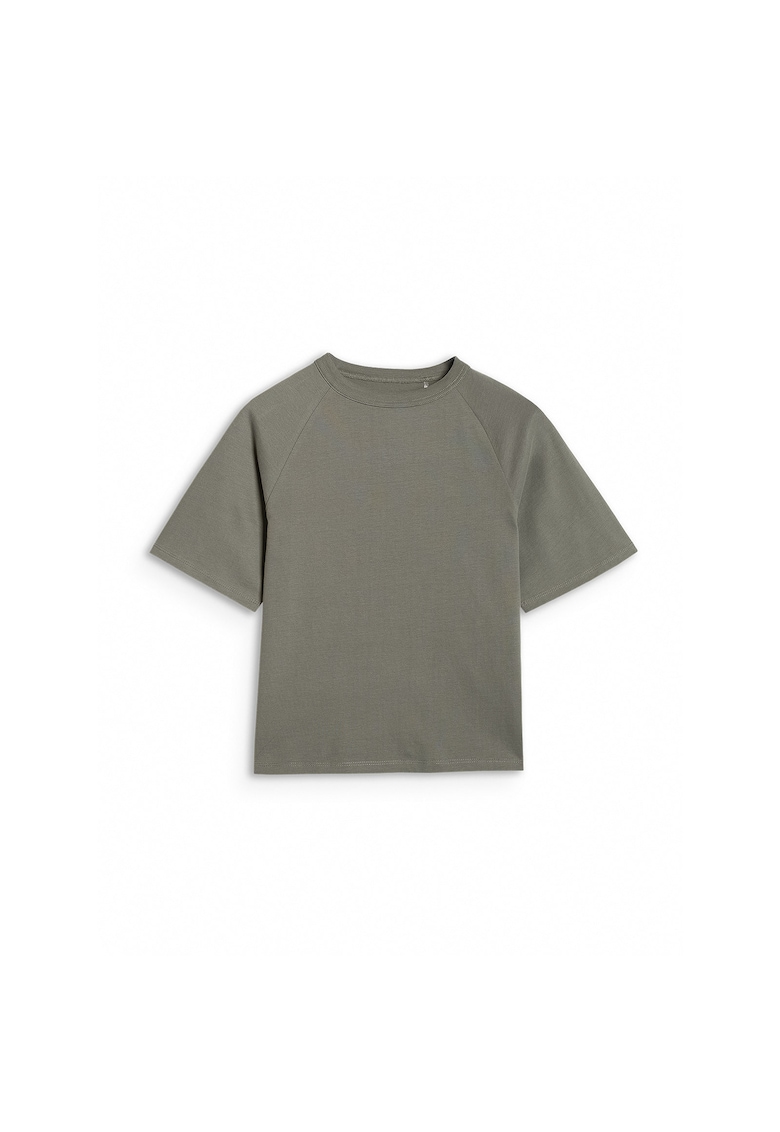 Tricou Oversize Junior - Bumbac 10045 - Gri antracit