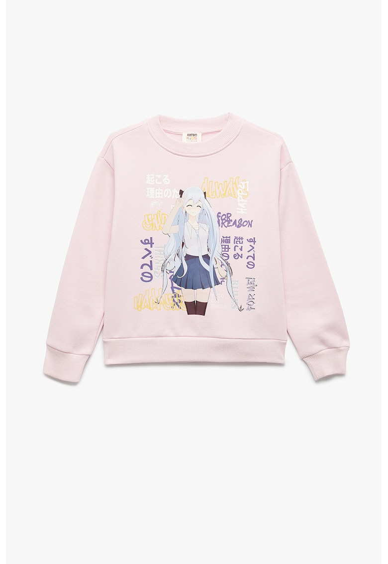 Bluza de trening cu animal print