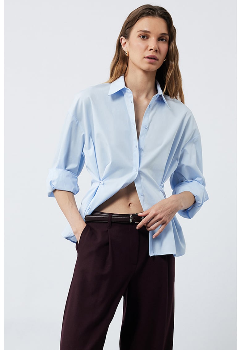 Camasa cu maneci lungi - Albastru deschis