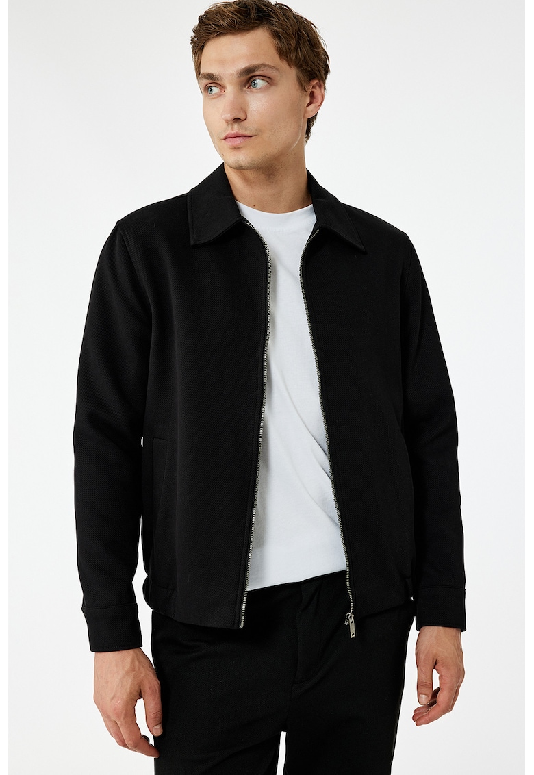 Jacheta uni cu buzunare laterale