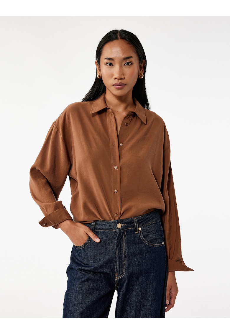 Camasa lejera din amestec de modal