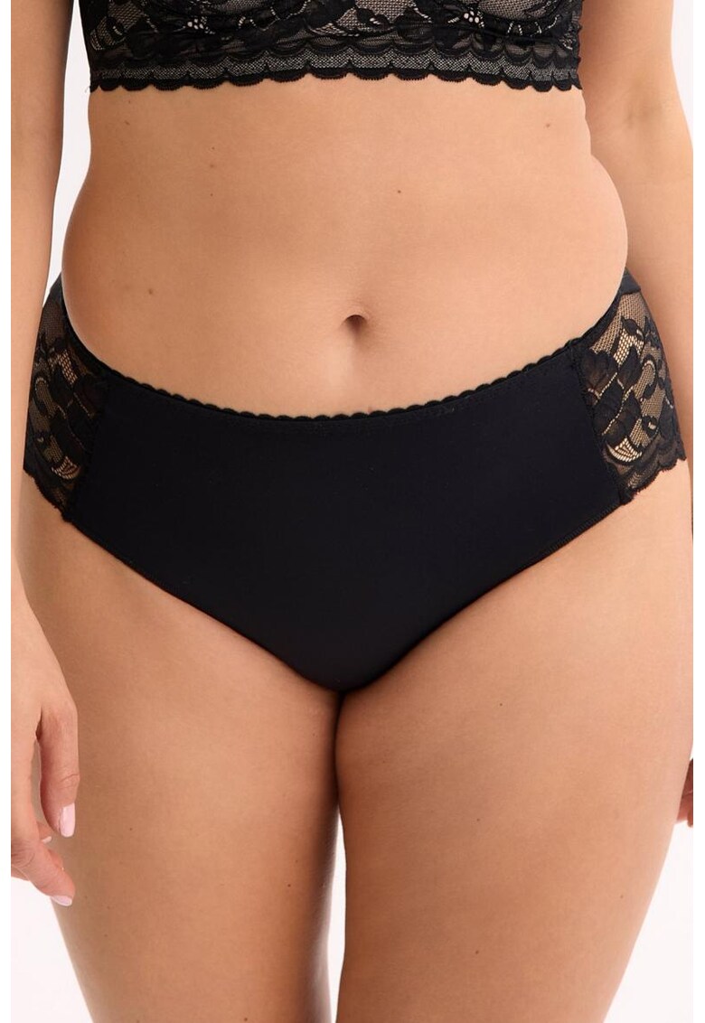 Chiloti cu insertii de dantela Paola -