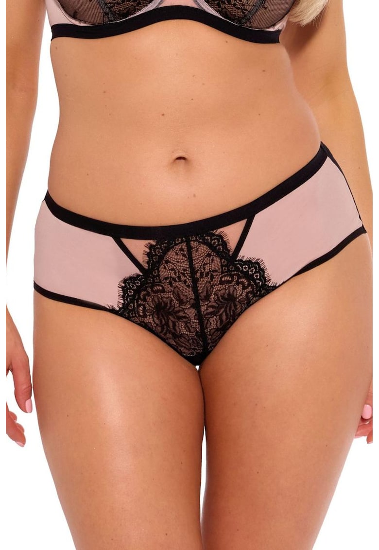 Chiloti hipster cu garnituri de dantela Aina