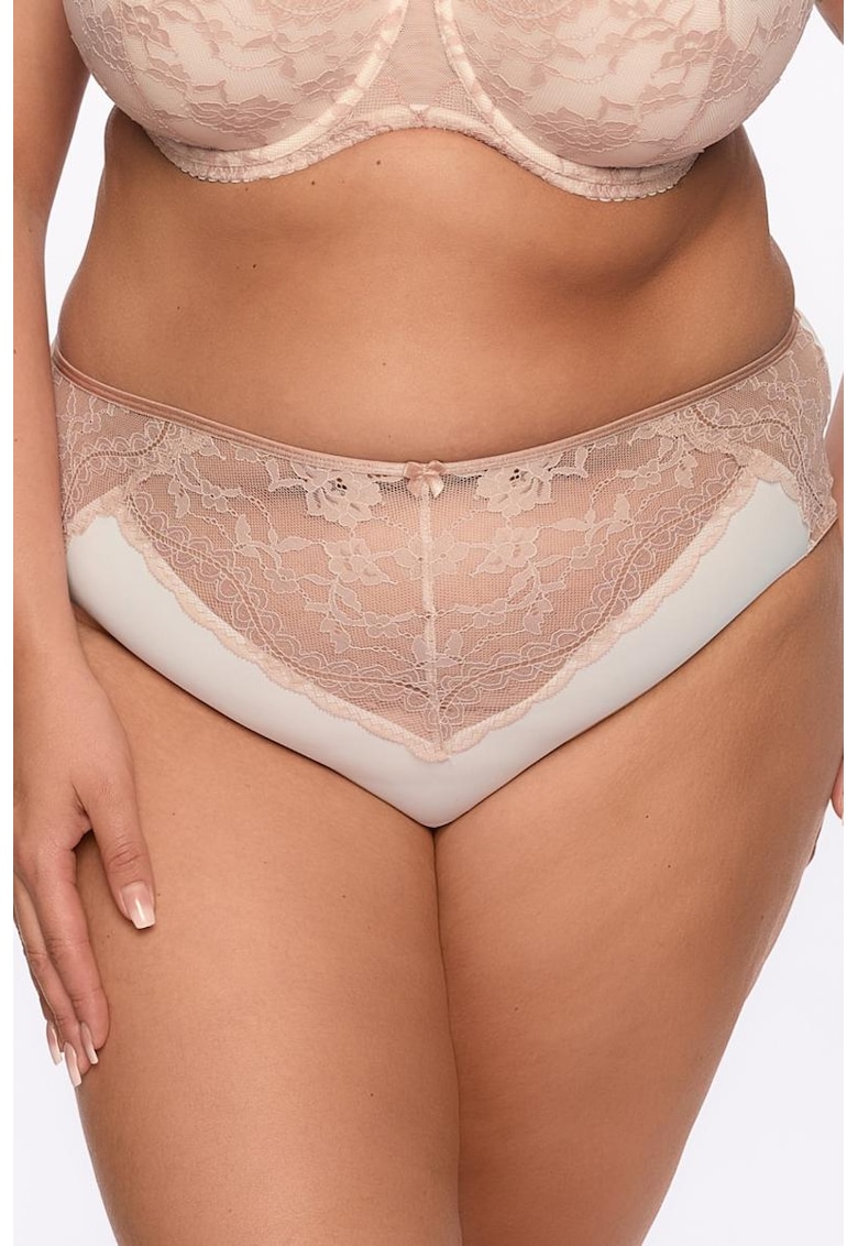 Chiloti cu insertii de dantela Simone