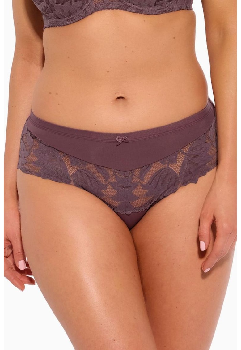 Chiloti hipster cu dantela Keto -