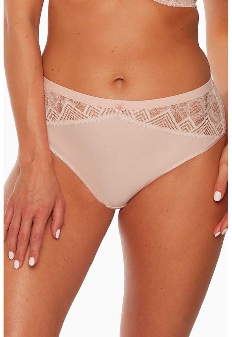 Chiloti cu insertii de dantela Leandra