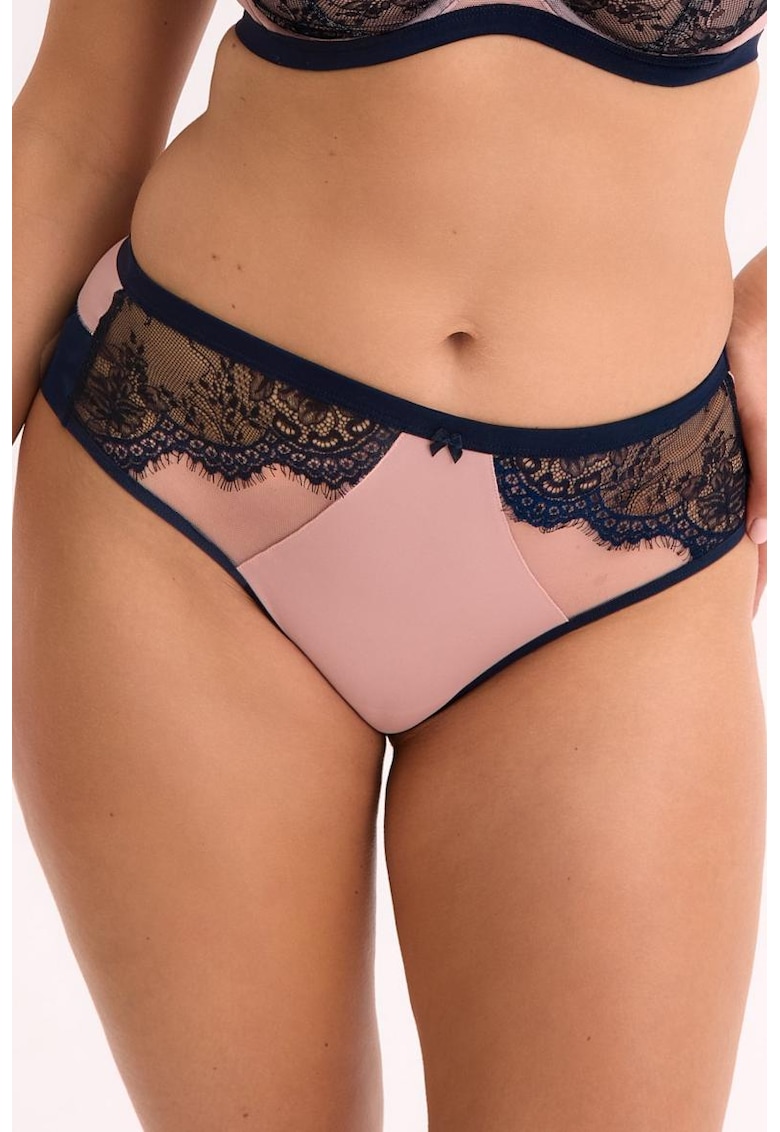 Chiloti brazilian hipster cu design colorblock Frida