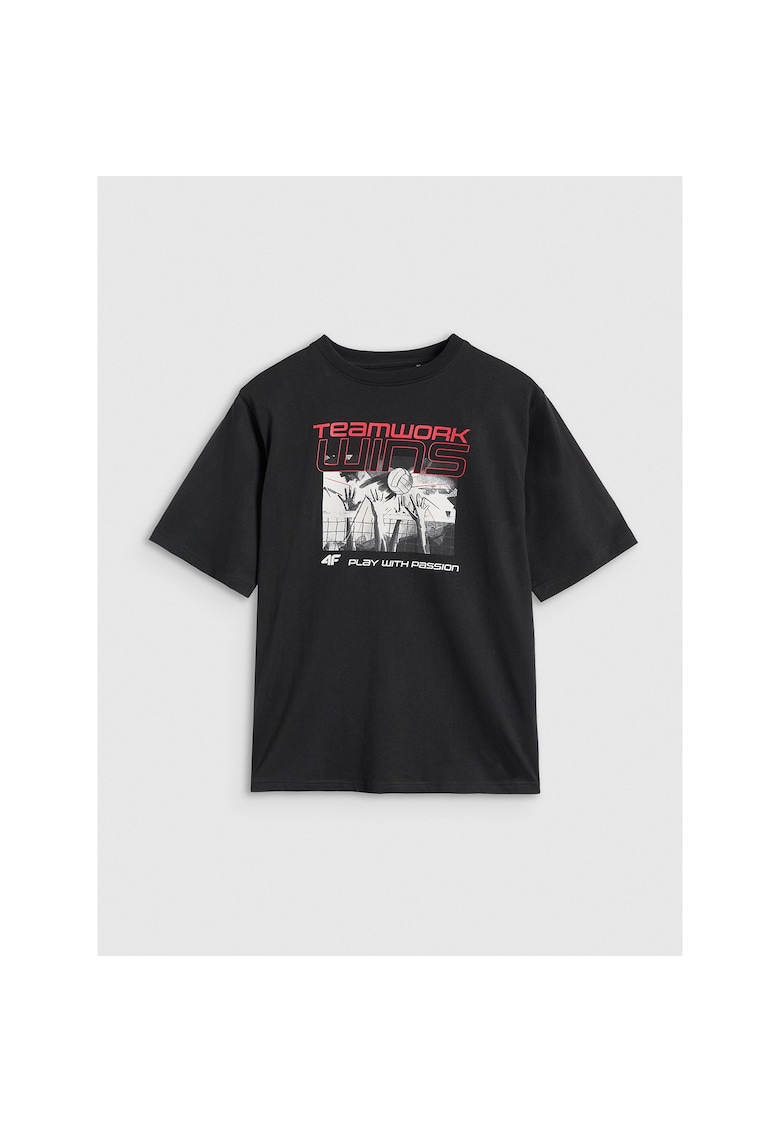 Tricou Unisex Junior Sportstyle - Bumbac 100% - Oversize - 46794
