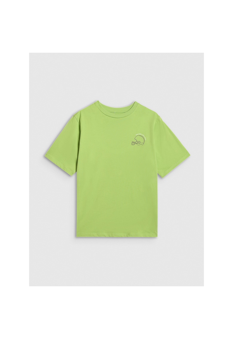 Tricou Oversize Baieti 100% Bumbac - 867945 - Verde