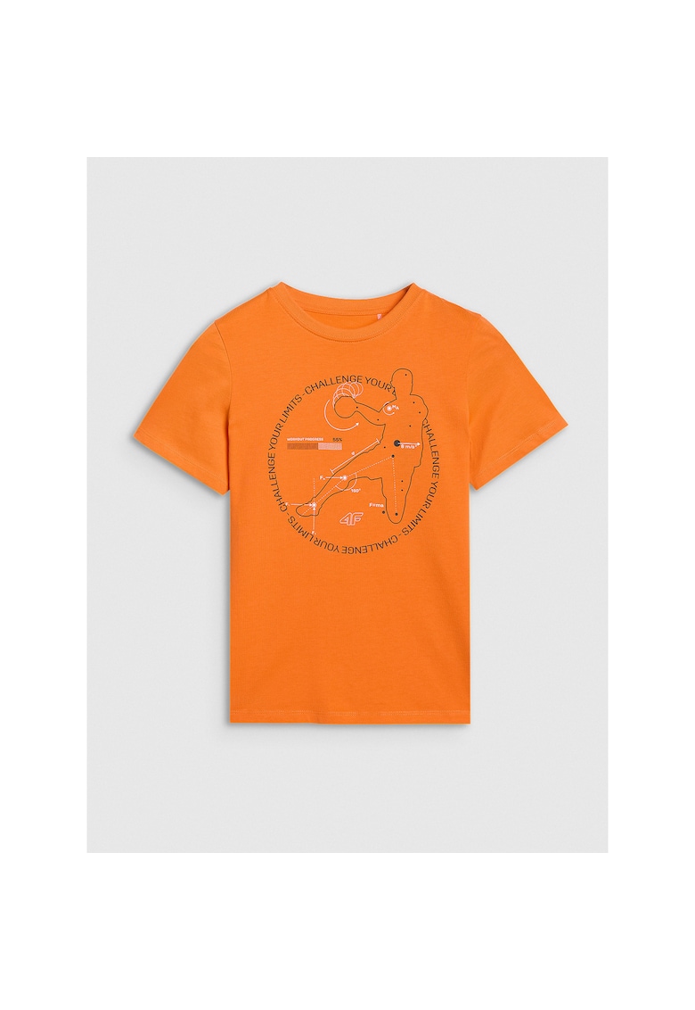 Tricou Baieti Bumbac 100% - 45769 - Portocaliu