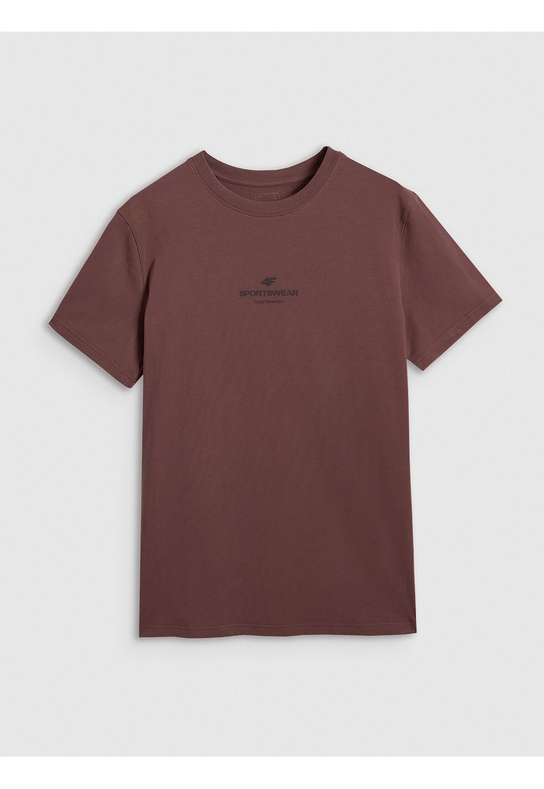 Tricou Barbati Sportstyle - 100% Bumbac - Maro