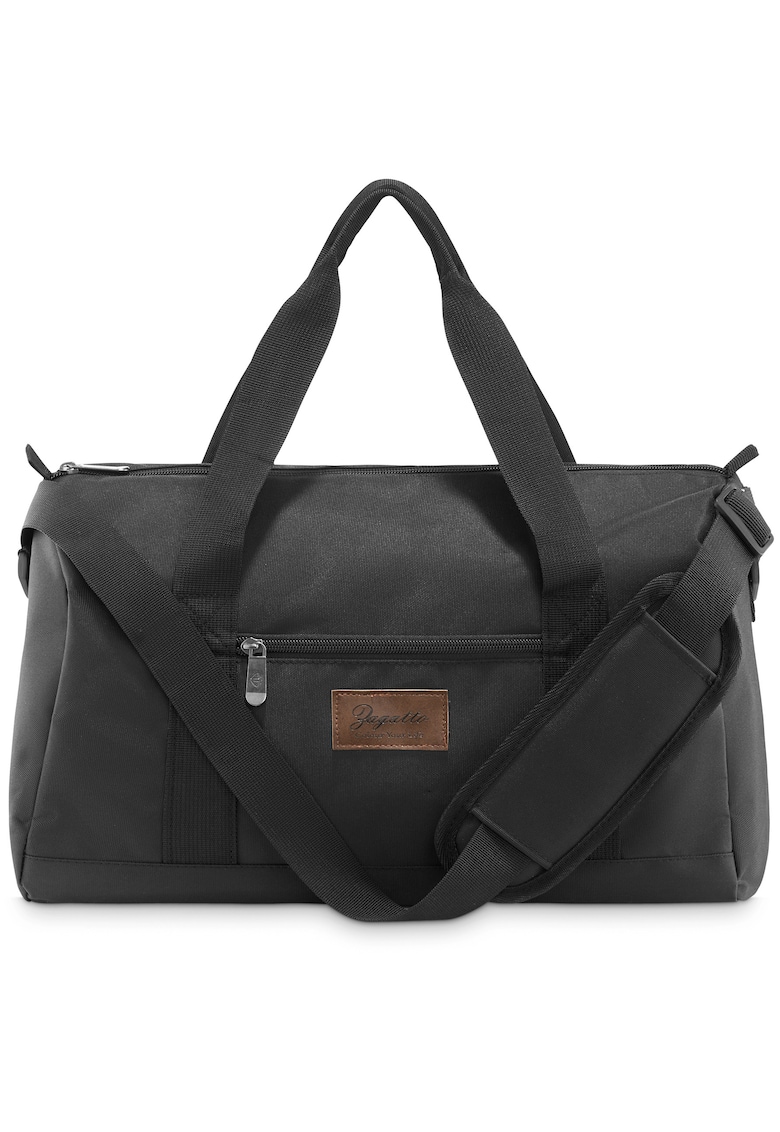 Geantă de voiaj  neagră - 40x20x25cm - 20L - atașabilă la troler