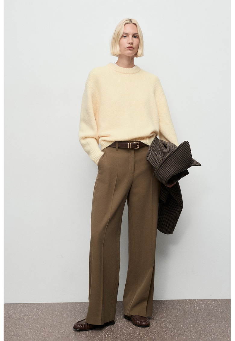 Pulover tricotat gros